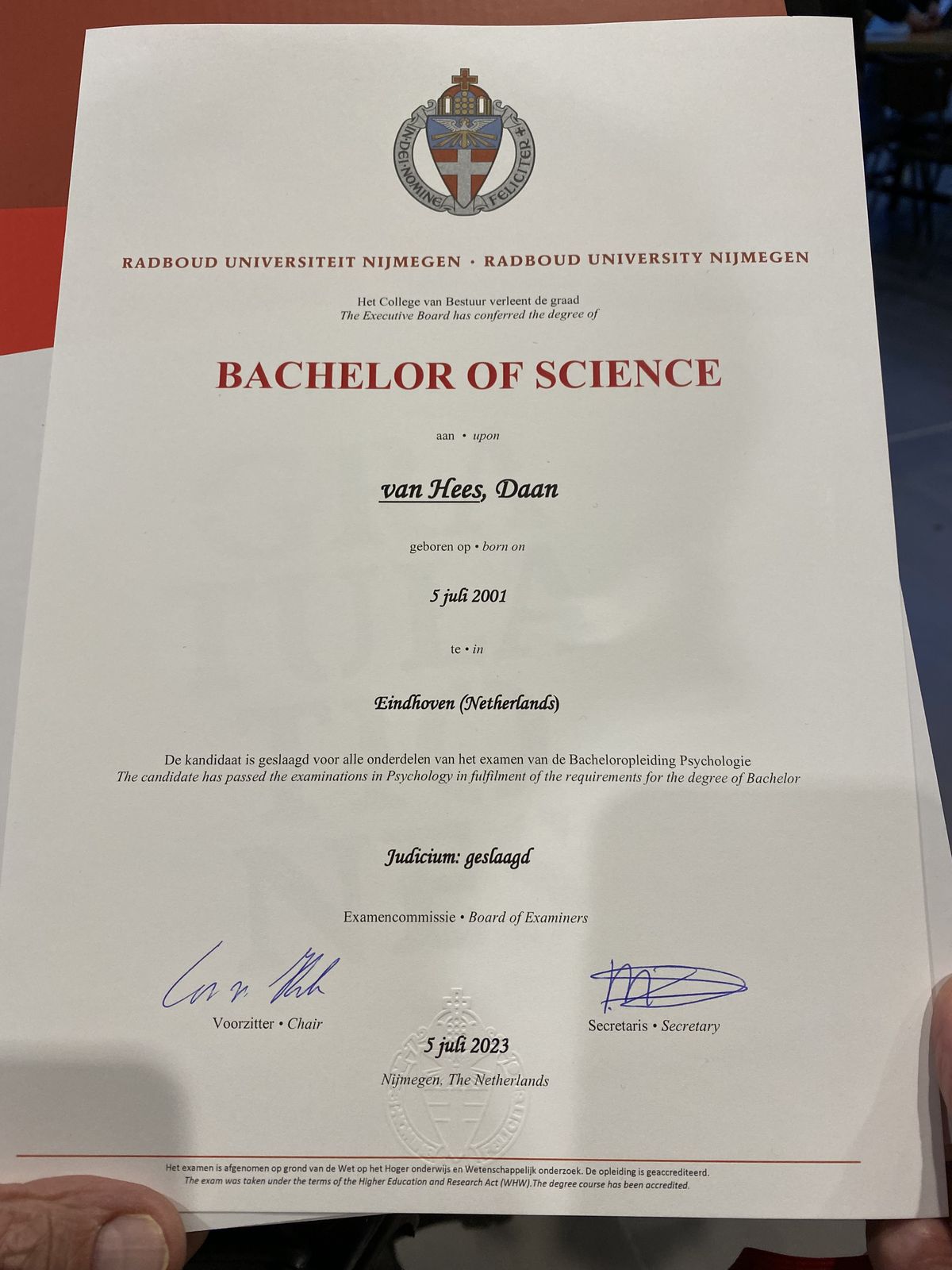 Bachelor's Degree