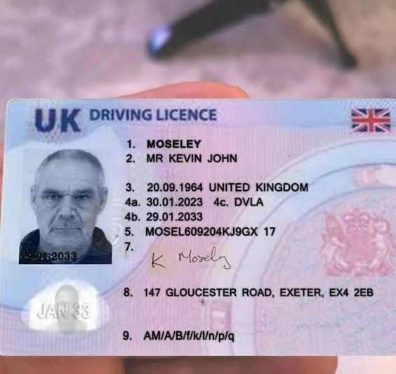 UK Driving License