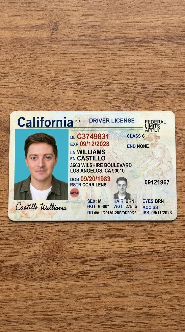 US Driver License
